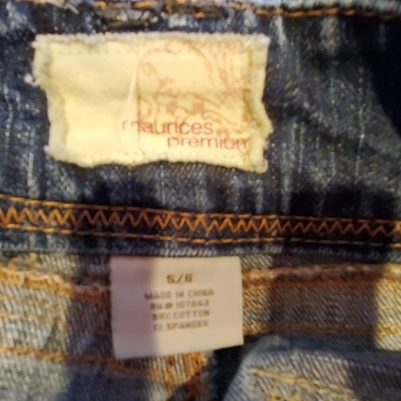 Maurice's premium 5/6 jeans NWOT - Picture 4 of 6